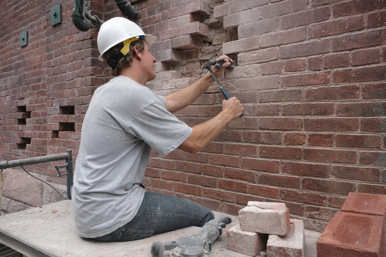 Brick repair in Rathdrum, ID