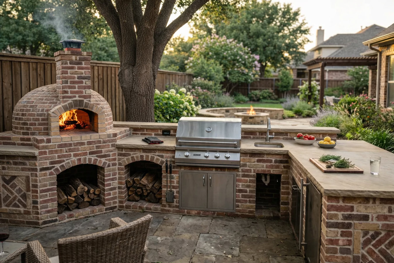 Outdoor kitchen masonry in Rathdrum, ID